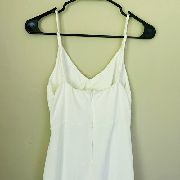 Altar'd State Fit and Flare Front Cutout Mini Dress White SZ M - Picture 4 of 7